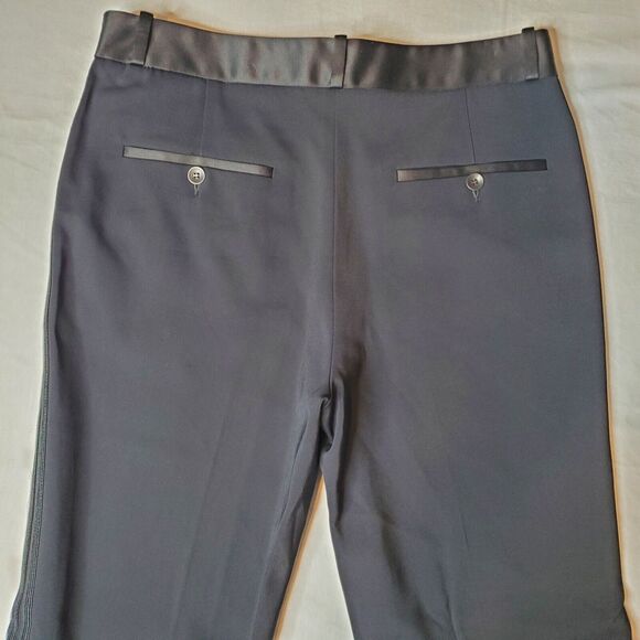 Rag & Bone Women's Size 6 Side Striped Dress Pants Viscose Blend Black - Picture 4 of 8